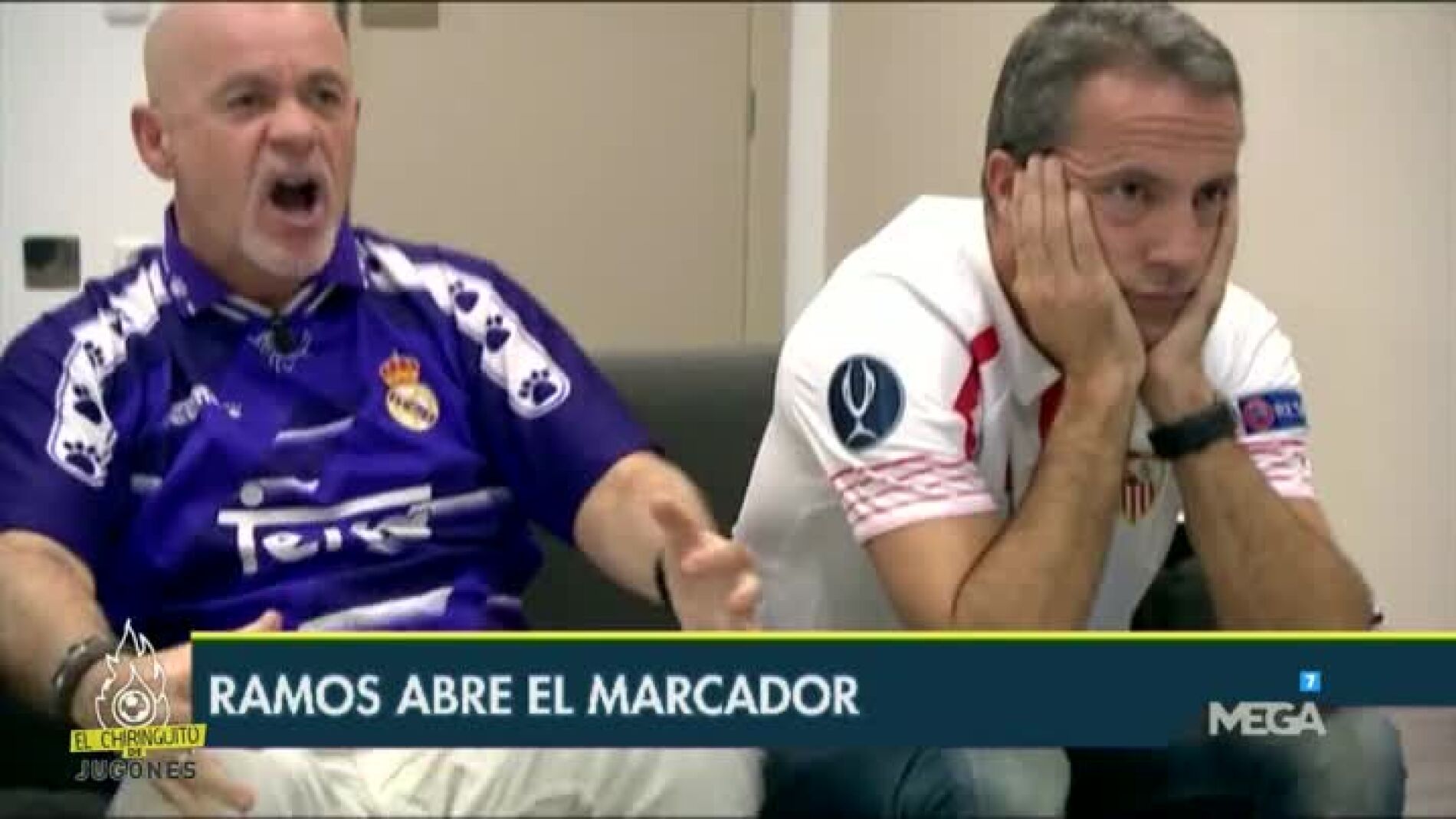 Así vivieron el SevillaMadrid Alfredo Duro y Cristóbal Soria