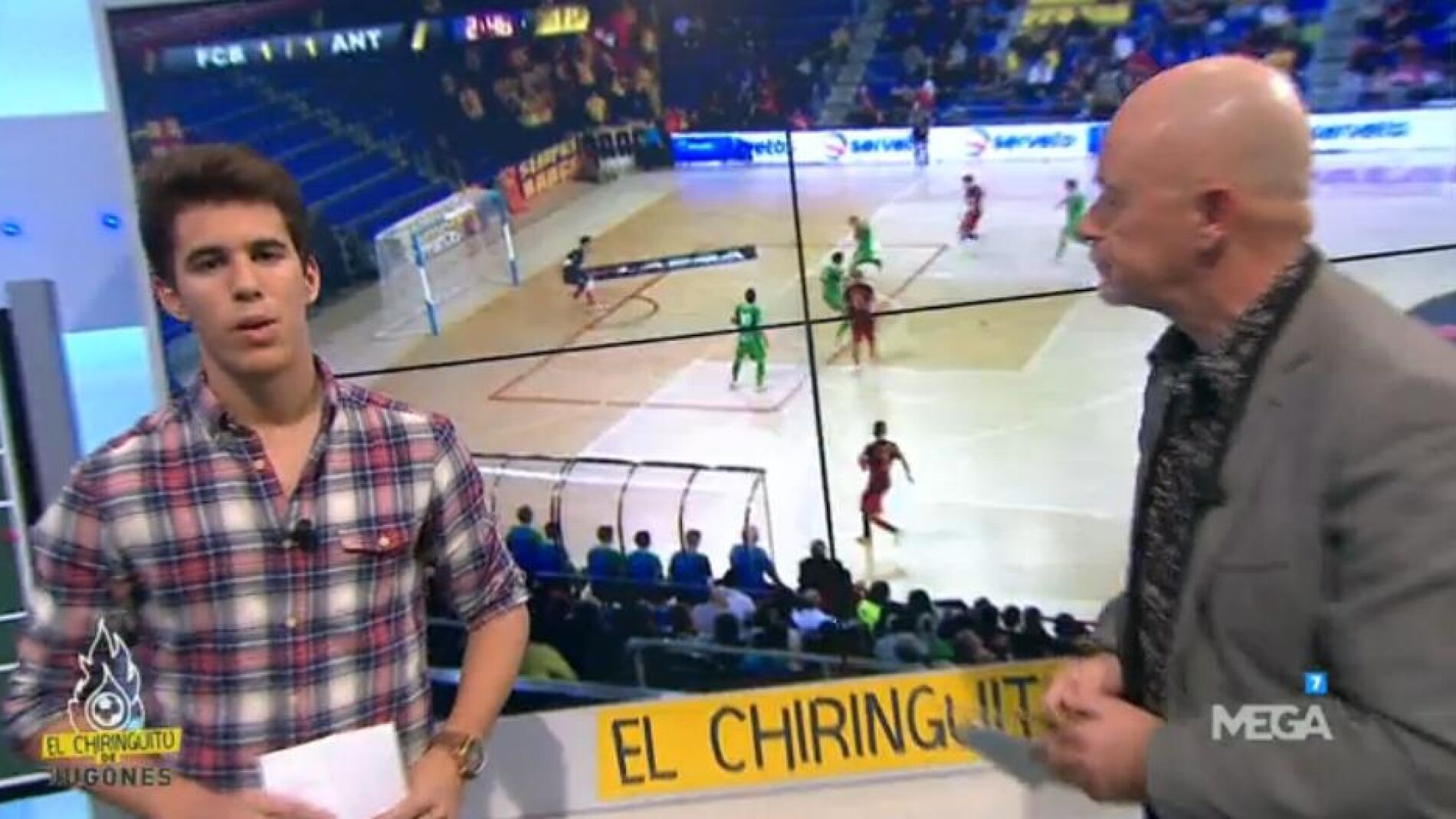 &Aacute;lex Silvestre y Alfredo Duro