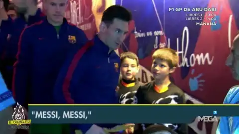Leo Messi en el Camp Nou Leo Messi en el Camp Nou