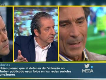 Lobo Carrasco, Josep Pedrerol y Tomás Roncero