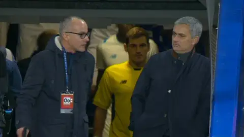 Mourinho y Casillas Mourinho y Casillas