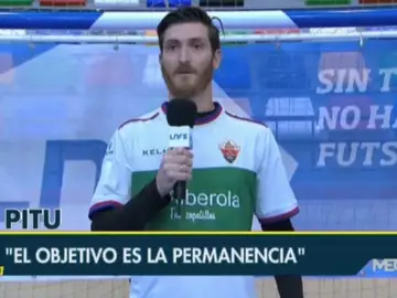 Pito, del Elche, en El Chiringuito Pito, del Elche, en El Chiringuito