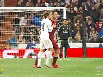 Modric y Totti Modric y Totti