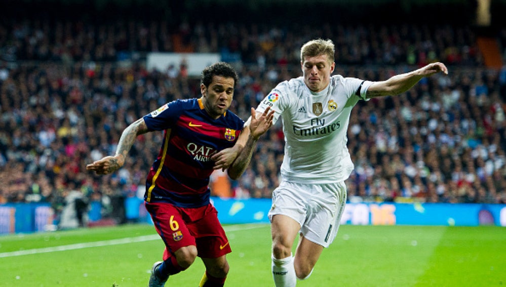 Dani Alves y Toni Kroos