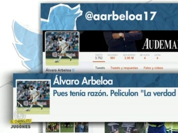 Tweet Arbeloa
