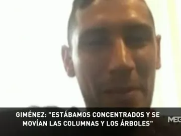 Giménez en el Chiringuito. Giménez en el Chiringuito.