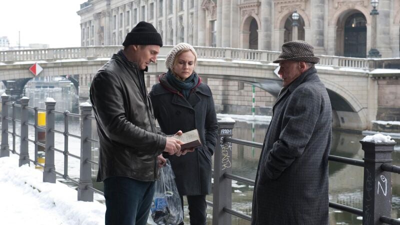Liam Neeson, January Jones y Diane Kruger, en 'Sin identidad'