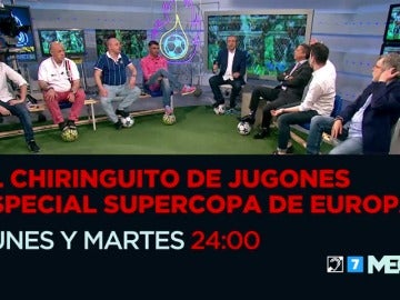 Frame 14.028265 de: Real Madrid-Sevilla FC, la Supercopa se decide en 'El Chiringuito de Jugones'