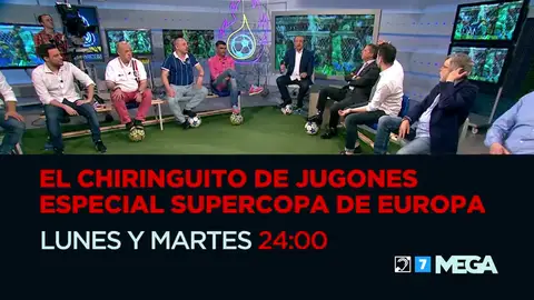 Frame 14.028265 de: Real Madrid-Sevilla FC, la Supercopa se decide en 'El Chiringuito de Jugones' Frame 14.028265 de: Real Madrid-Sevilla FC, la Supercopa se decide en 'El Chiringuito de Jugones'