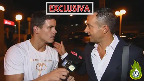Jorge Mendes y Edu Aguirre Jorge Mendes y Edu Aguirre