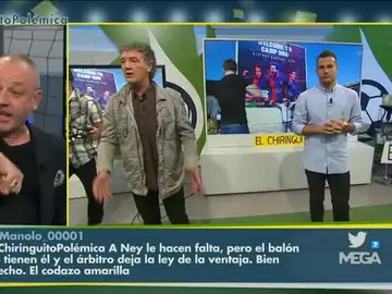 La polémica en El Chiringuito La polémica en El Chiringuito