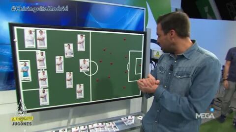 La alineaci&oacute;n del Real Madrid