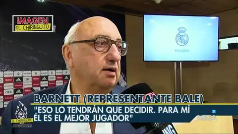 Barnett, en exclusiva para El Chiringuito Barnett, en exclusiva para El Chiringuito