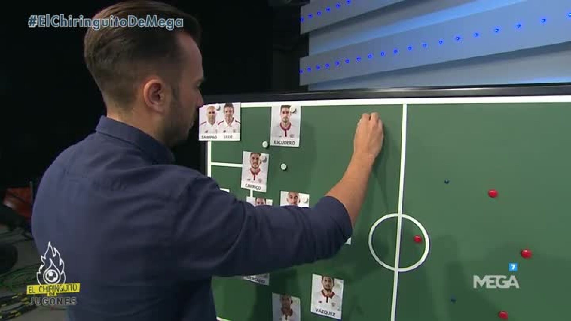 La alineaci&oacute;n del Sevilla 