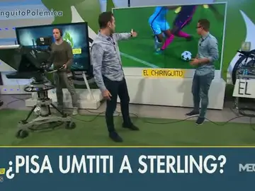 La polémica, en El Chiringuito La polémica, en El Chiringuito