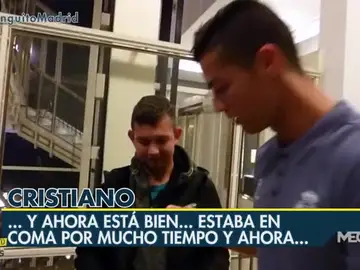 El bonito gesto de Cristiano El bonito gesto de Cristiano