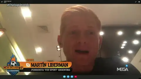 Martín Liberman en El Chiringuito Martín Liberman en El Chiringuito