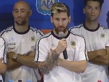 El comunicado de la selección argentina El comunicado de la selección argentina