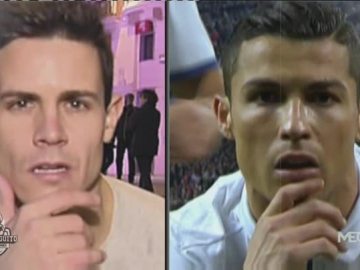 Imitamos el gesto de Cristiano