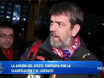 La afición del Atleti, optimista La afición del Atleti, optimista