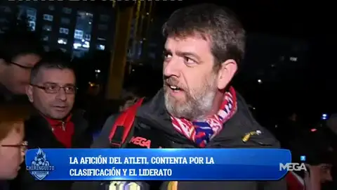 La afición del Atleti, optimista La afición del Atleti, optimista