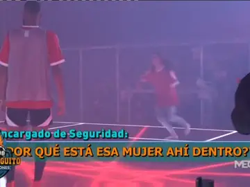 Alba Carreres, en el acto de Messi Alba Carreres, en el acto de Messi
