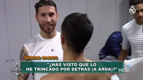 El vestuario del Real Madrid El vestuario del Real Madrid