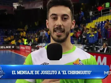 El mensaje de Joselito a El Chiringuito en El Punterazo El mensaje de Joselito a El Chiringuito en El Punterazo