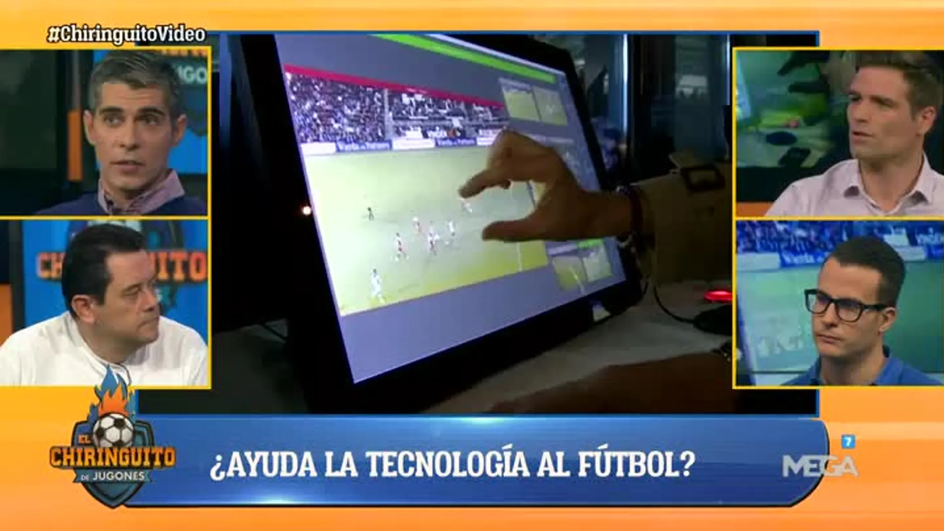 Debatimos la tecnología en el fútbol