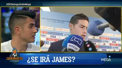 Álvaro Benito, sobre James Rodríguez Álvaro Benito, sobre James Rodríguez