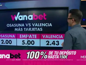 Juanfe Sanz con Wanabet Juanfe Sanz con Wanabet