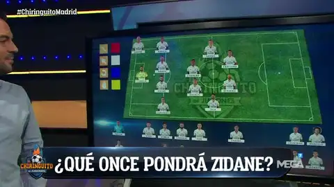 La alineación del Madrid ante el Celta La alineación del Madrid ante el Celta