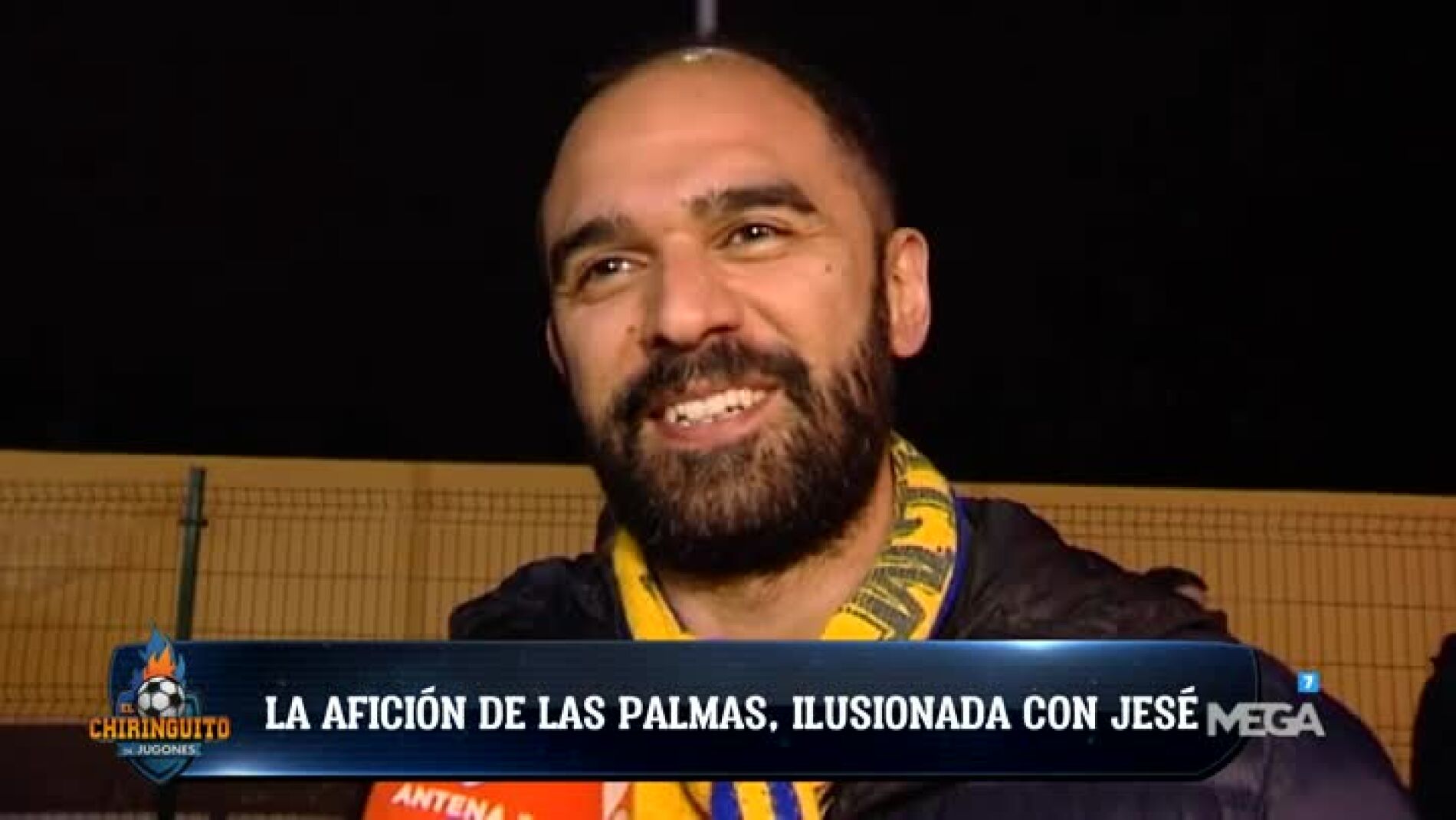 La afici&oacute;n de Las Palmas, ilusionada