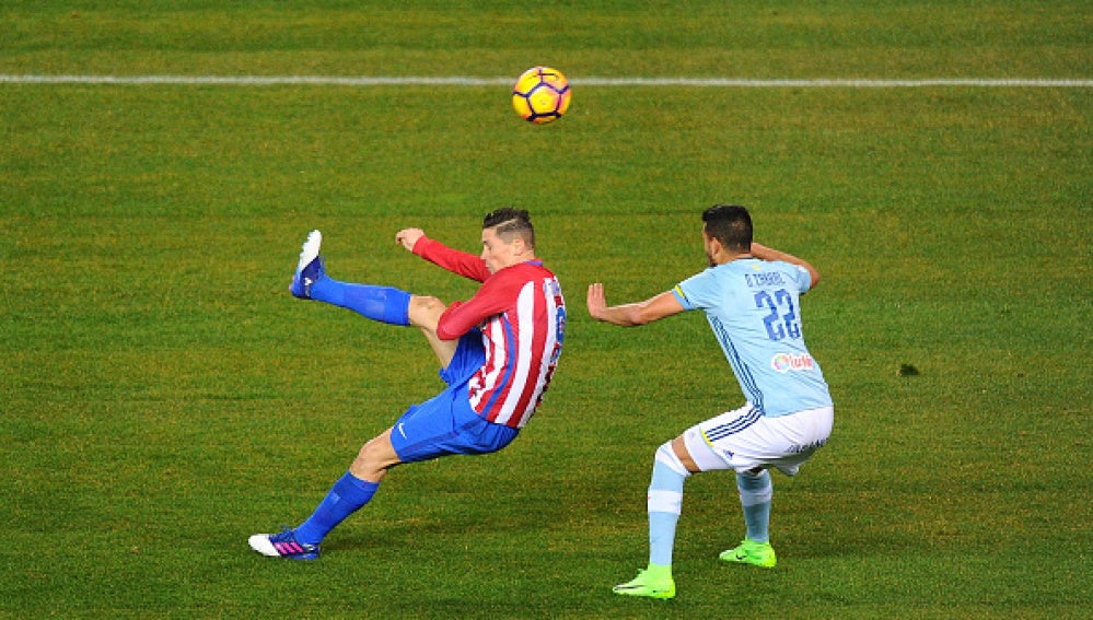 Gol de Torres contra el Celta