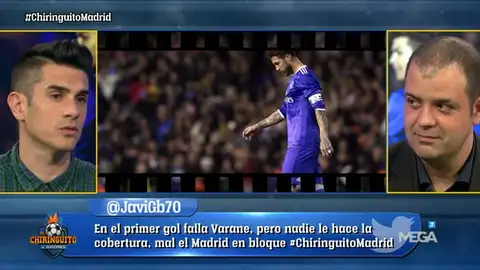 Ramos, a debate en El Chiringuito Ramos, a debate en El Chiringuito