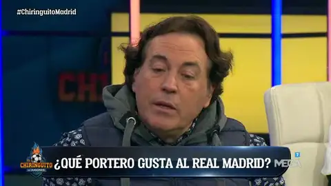 Pipi Estrada desvela qué portero gusta al Real Madrid Pipi Estrada desvela qué portero gusta al Real Madrid