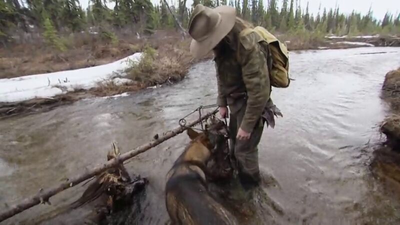  Morgan prepara las trampas de río