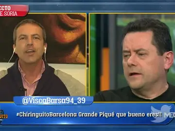 Cristóbal Soria, en El Chiringuito Cristóbal Soria, en El Chiringuito