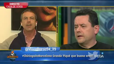 Cristóbal Soria, en El Chiringuito Cristóbal Soria, en El Chiringuito