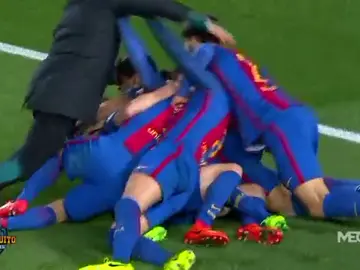 Los detalles de la celebración del Barça Los detalles de la celebración del Barça