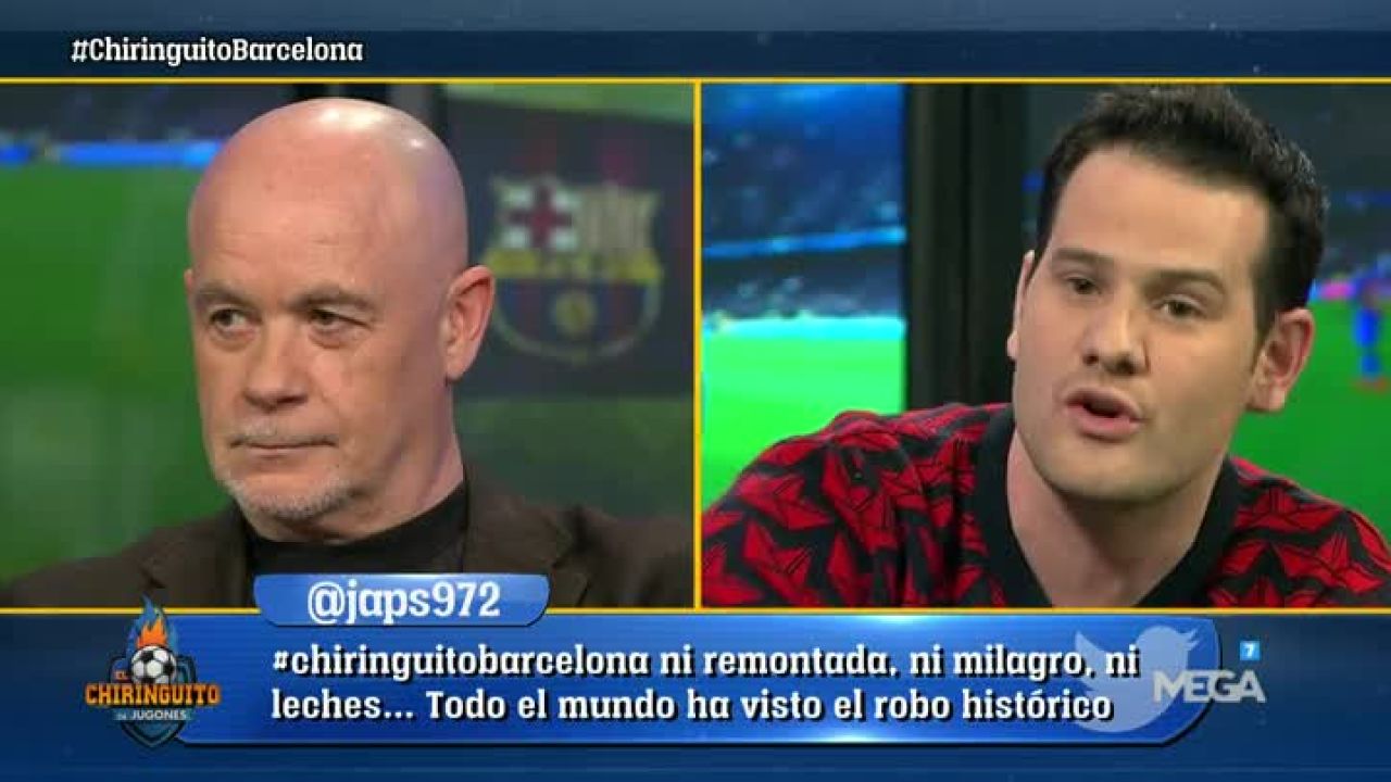 Alfredo Duro da la cara en El Chiringuito tras el 'Al Carrer'