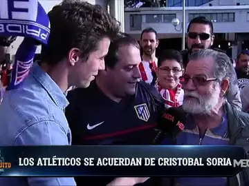 Los colchoneros, eufóricos con la victoria del Atleti Los colchoneros, eufóricos con la victoria del Atleti