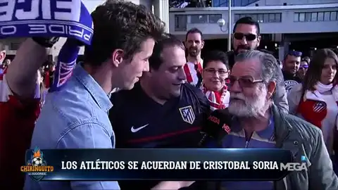 Los colchoneros, eufóricos con la victoria del Atleti Los colchoneros, eufóricos con la victoria del Atleti