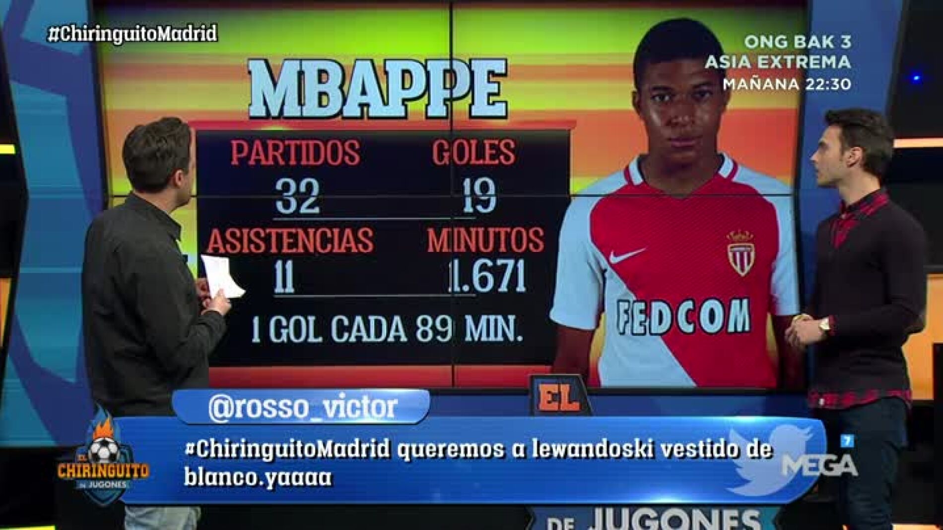 Nacho Pe&ntilde;a analiza los n&uacute;meros de los posibles delanteros del Madrid