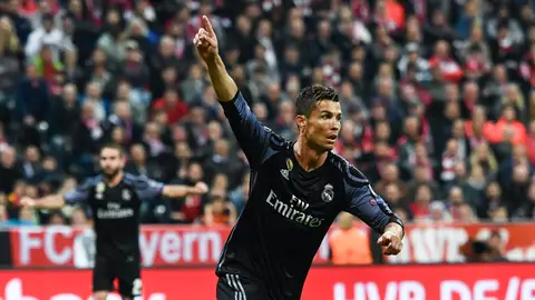 Cristiano Ronaldo celebrando uno de sus goles Cristiano Ronaldo celebrando uno de sus goles