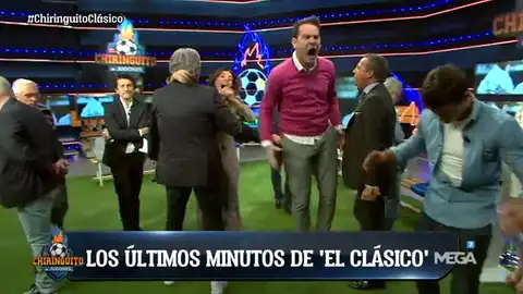 Gol del Barça en El Chiringuito Gol del Barça en El Chiringuito
