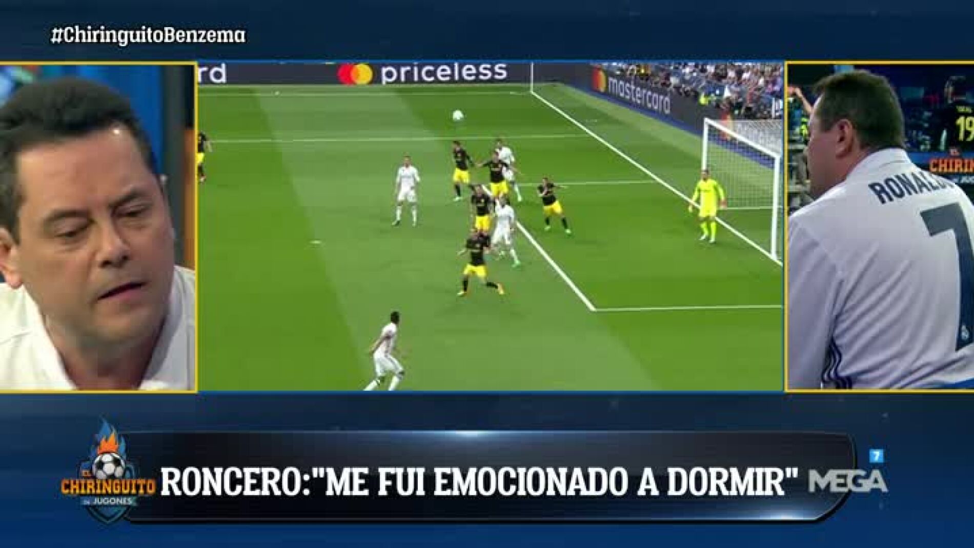 Roncero, emocionado con la victoria del Madrid