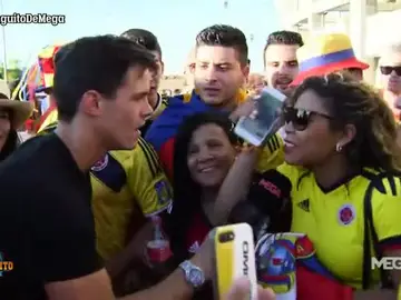 Edu Aguirre hace una encuesta con aficionados colombianos Edu Aguirre hace una encuesta con aficionados colombianos