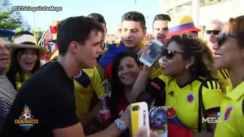 Edu Aguirre hace una encuesta con aficionados colombianos Edu Aguirre hace una encuesta con aficionados colombianos
