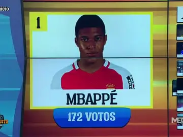 Mbappé, ganador del Chirijuicio Mbappé, ganador del Chirijuicio